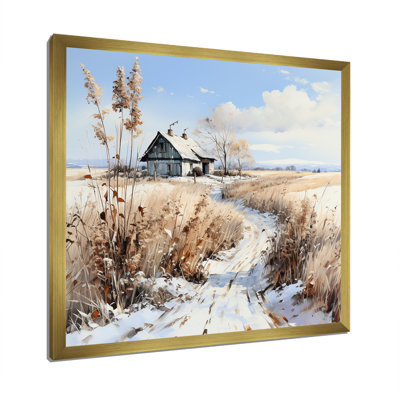 " Prairies Charm In Winter Delight "