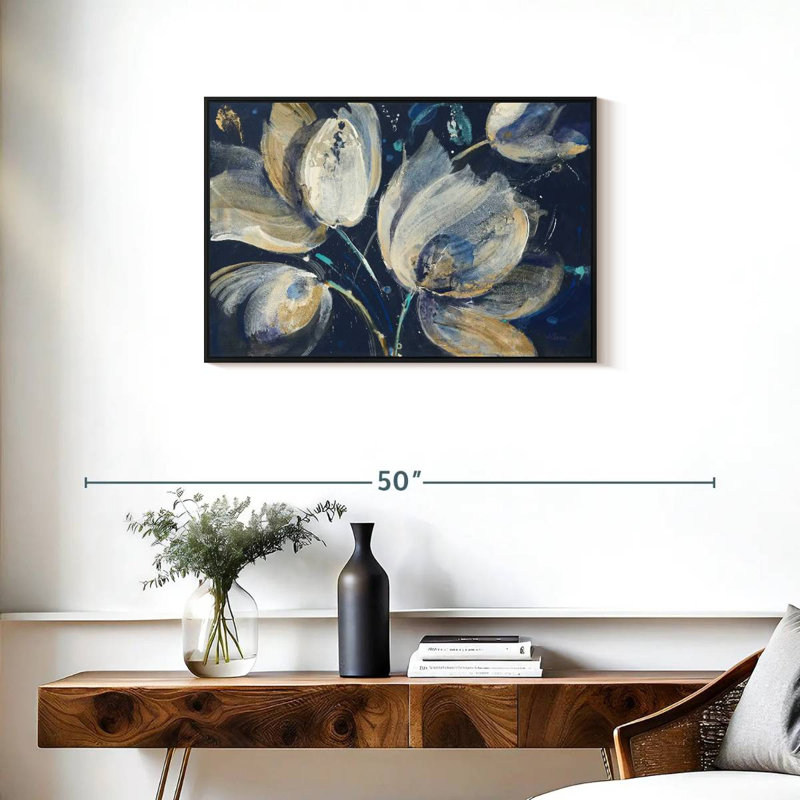 Avery Midnight Garden, 21" H x 31" W