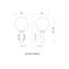 Applique murale en aluminium Badrieh-440609845-440609835