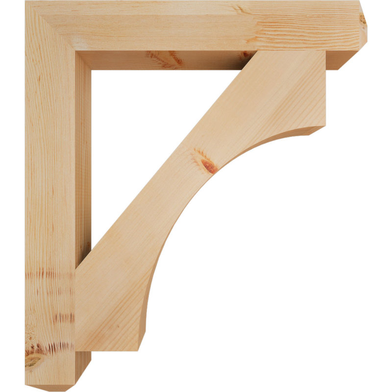 Support Westlake Craftsman, H 32 po x l 3,5 po x P 28 po, Douglas, Lisse