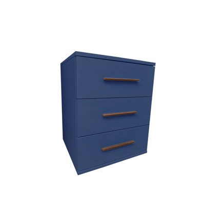 Pamel 45cm W Manufactured Wood Bedside Table