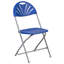 Plastic Fan Back Folding Chair-99620371