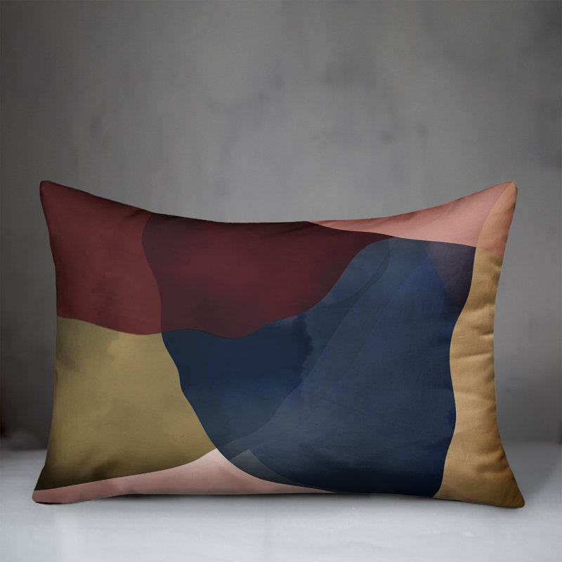  Coussin lombaire intérieur / extérieur abstrait