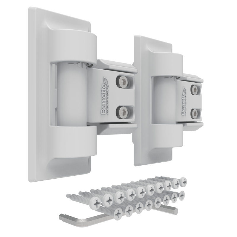 Standard Wrap Hinge, White