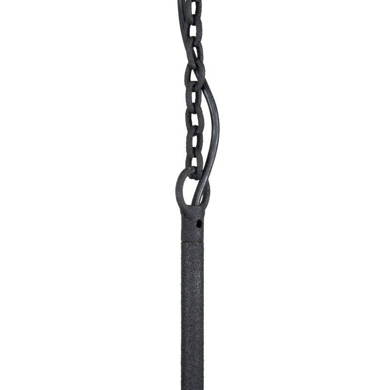Fiorella 3 - Light Chandelier, Espresso Canvas