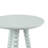 Silverwood Allison Compact Round Accent Table With Turned Legs, Ice Blue-13878910