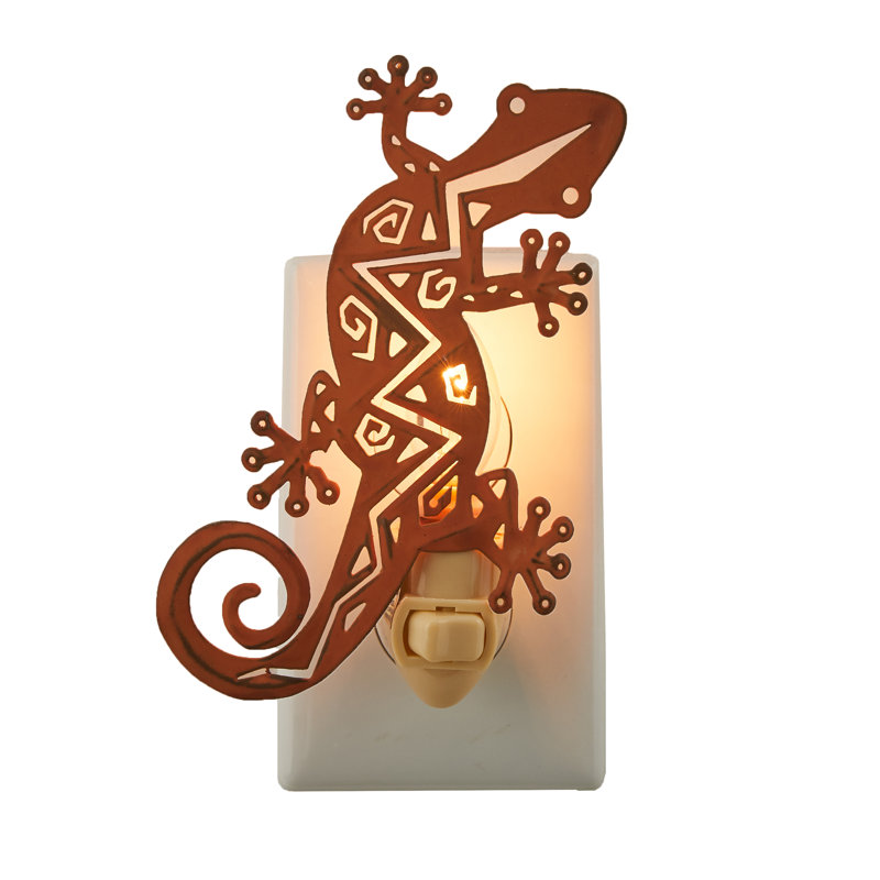Veilleuse Gecko, Orange