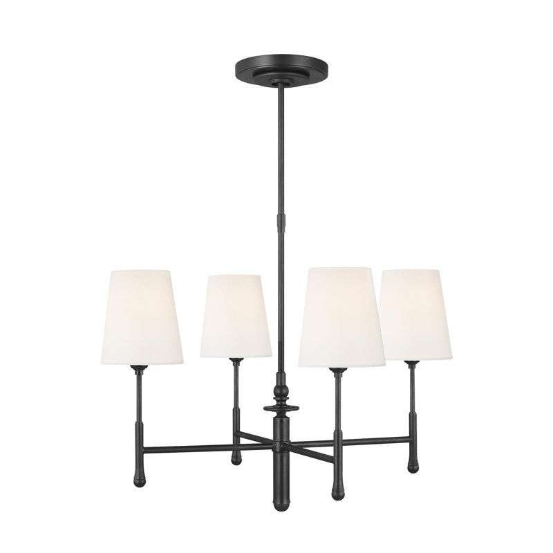 Capri 4 - Light Chandelier, Aged Iron