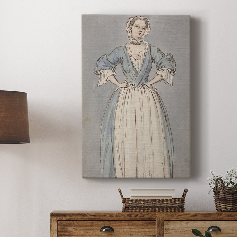 Impression de portrait rétro Cxx - galerie Cavas sur mesure, H 36 po x l 24 po