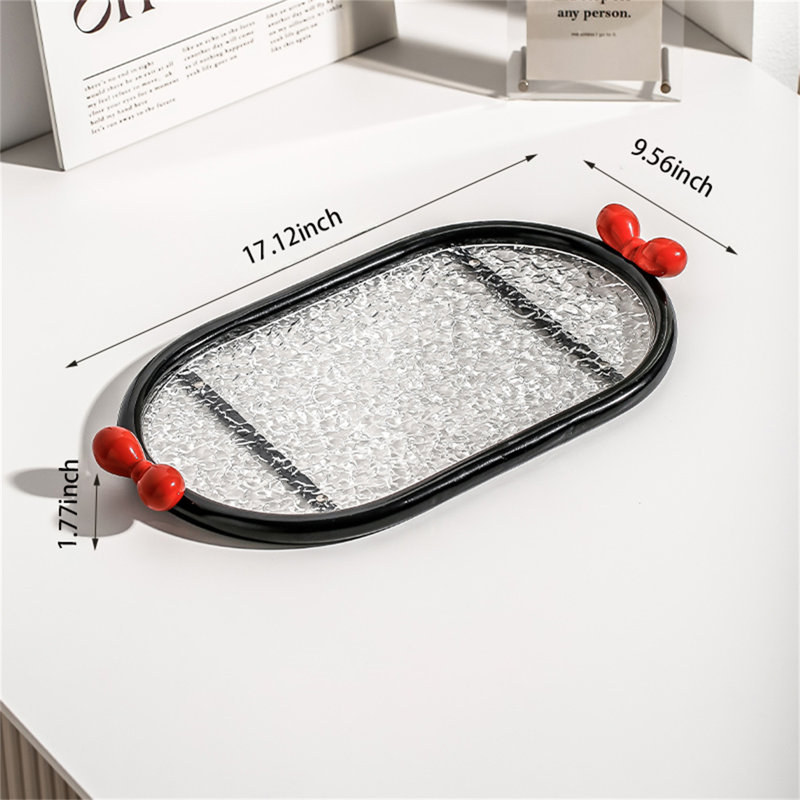 Davuan Plastic Tray, Black