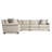 Bernhardt Barnes 4-Piece Fabric Sectional