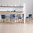 Upholstered Farmhouse Bar Stools, 26" Counter Barstools With Wood Legs For Kitchen Island/Breakfast Bar/Home Pub Set of 4-1384570222