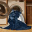 Tapis gris lavable à la machine Pavnesh-2006484845