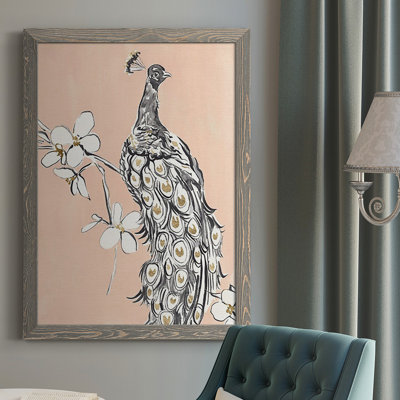 Jarnell " Peacock In Gold I "