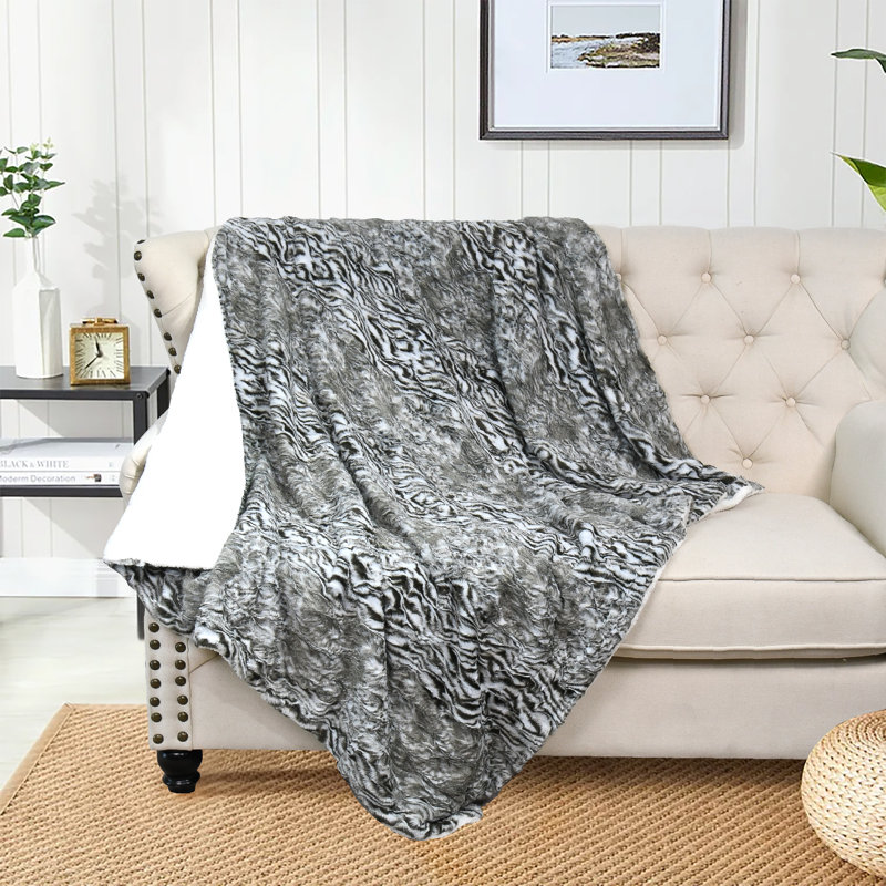 Throw Blanket, 203.2cm L x 152.4cm W