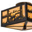Rustic Lodge 2 - Light Flush Mount