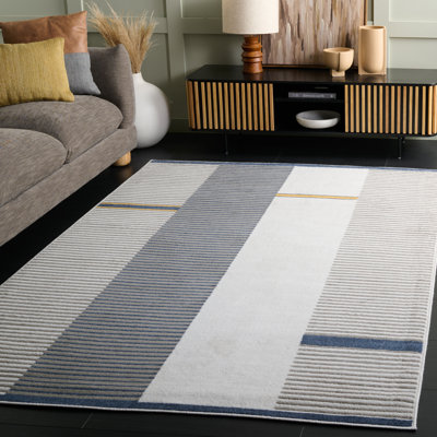 Nagelly Performance Striped Rug