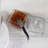 French Bistro Glass Jam Jar - Square