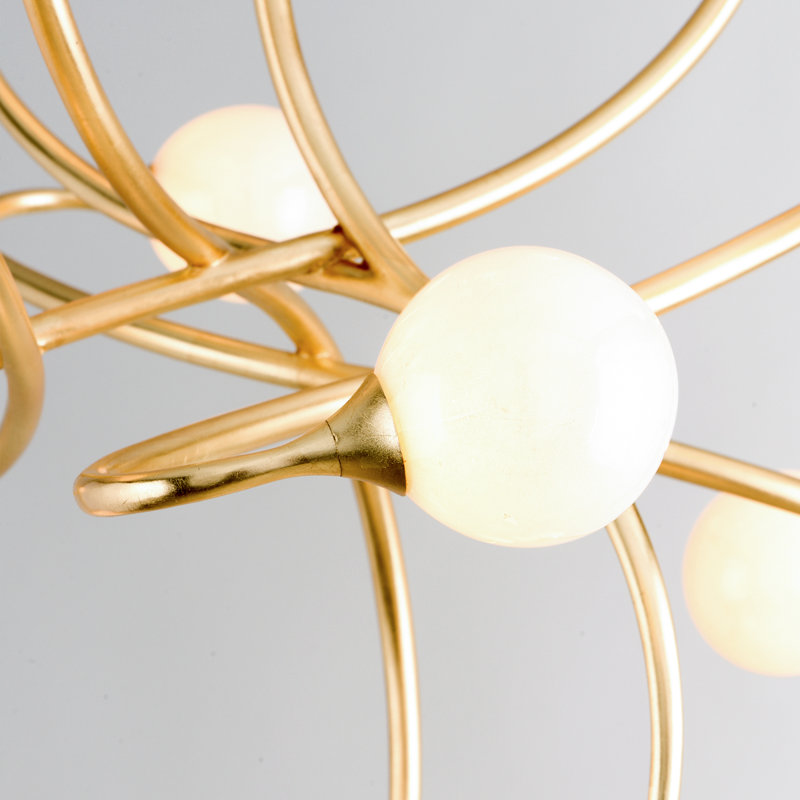 Lustre linéaire moderne 12 lumières Signature