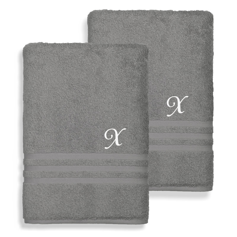 Denzi Midweight Bath Sheet, X, Dark Gray