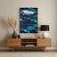Abstract Landscape 21 Grey Metal Wall Art-218837772