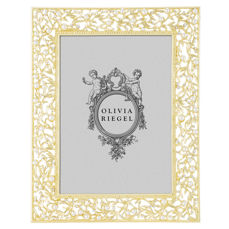 Eleanor Metal Picture Frame, 8" x 10", Silver
