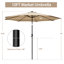 Parasol de marché lumineux 10 pi Seirian-1720202941