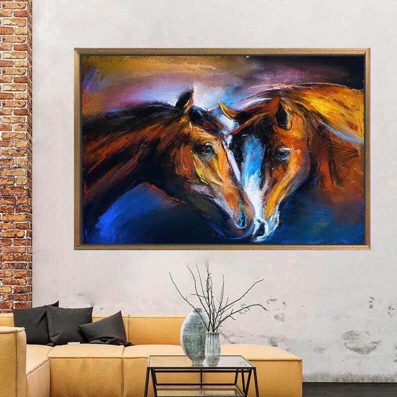 Print on Canvas, Gold Floater Framed, 20 cm H x 30 cm W
