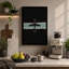 Silhouetted Skyward Minimalist - Wrapped Canvas-228636193-228636202