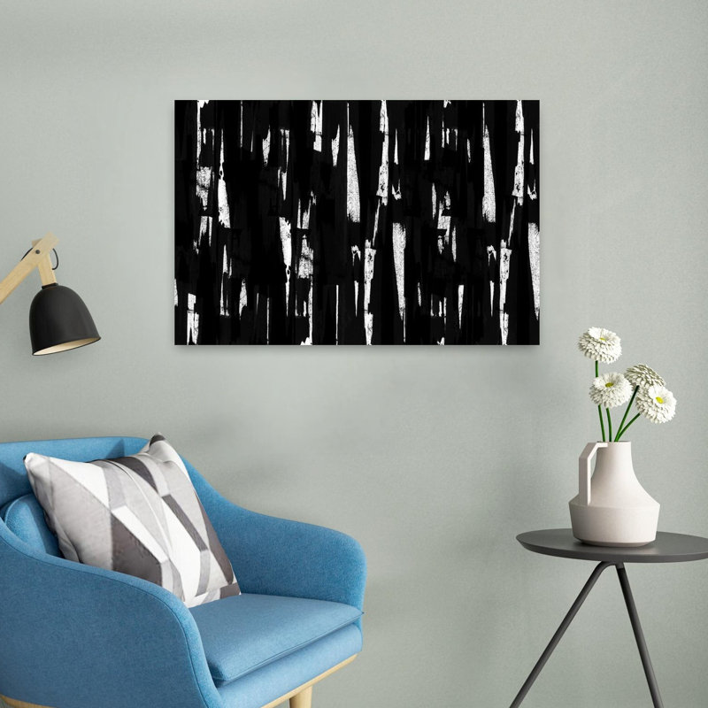 Art contemporain contemporain, architecture urbaine dramatique abstraite, H 24 po x l 16 po