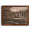 Evening / Tuscany II - Cadre photo, impression sur toile-1079226578-1079226581