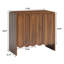 Armoire d'appoint à 2 portes de 29,52 po de hauteur Dulinsky (ensemble de 2)-322177922