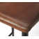 BUTLER SADDLE BROWN LEATHER COUNTER STOOL