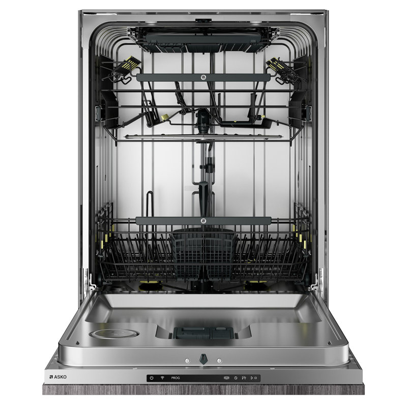 ASKO 24" 40 Decibel ENERGY STAR Certified Built-In Dishwasher and Tall Tub Stainless Steel