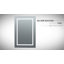 Vandergriff 36'' W 36'' H Frameless Medicine Cabinet Mirror 3 Adjustable-1195190013