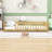 Twin Wood Floor Bed With Fence And Slats-474884052