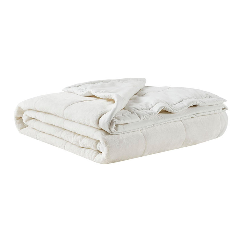 Couverture réversible en duvet HeiQ Smart, Lit simple, Ivoire ivoire