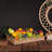 Hand-Carved Mango Wood Serving Tray with Handles