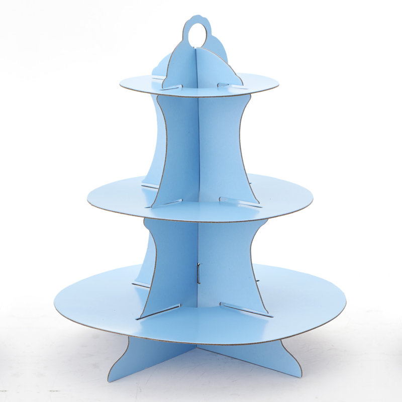 Support à plusieurs niveaux, Bleu