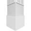 Craftsman Classic Cedar Park Square non effilé avec colonne standard Capital et standard-70772392