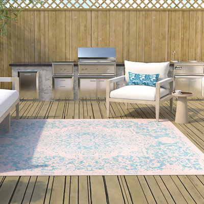 Jill Zarin Dubai Indoor/Outdoor Rug