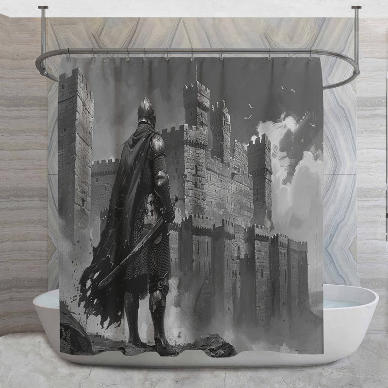 Rideau de douche Harldson, H 84 po x l 70 po
