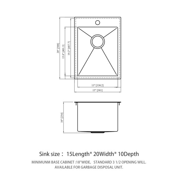 Dimensions du produit