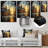 Vintage New York City Window Views I - New York City Metal Wall Art-408758335