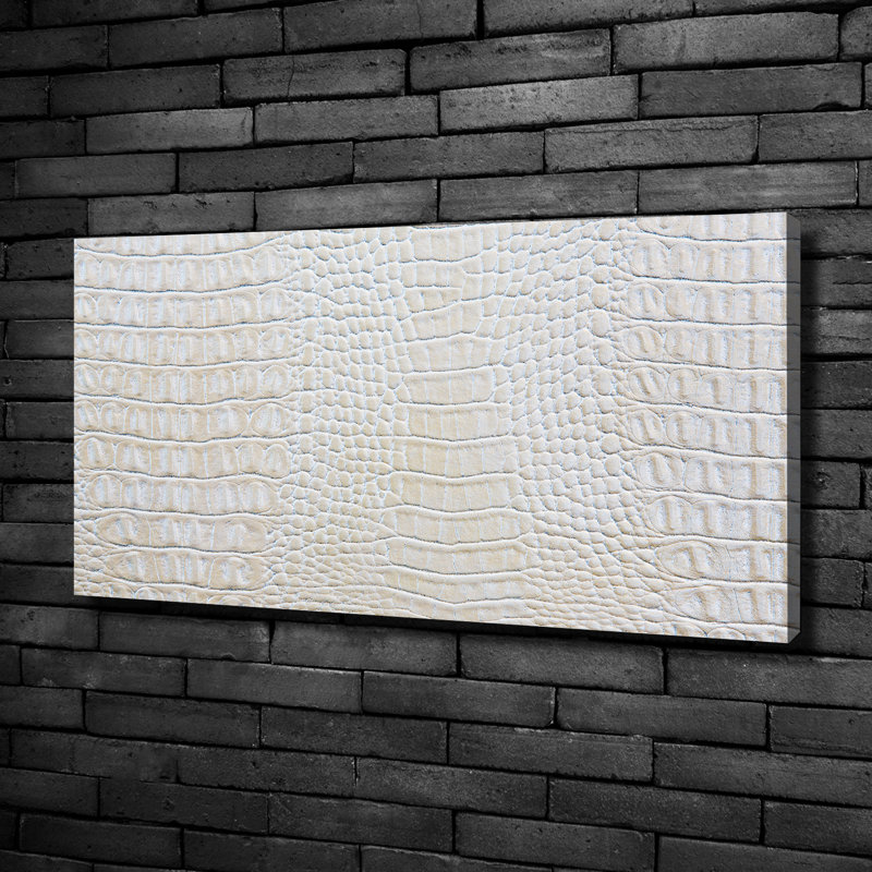 Crocodile Skin - Wrapped Canvas Print