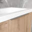 Meuble-lavabo mural avec lavabo et armoire latérale, 2 armoires combinées-1162655124