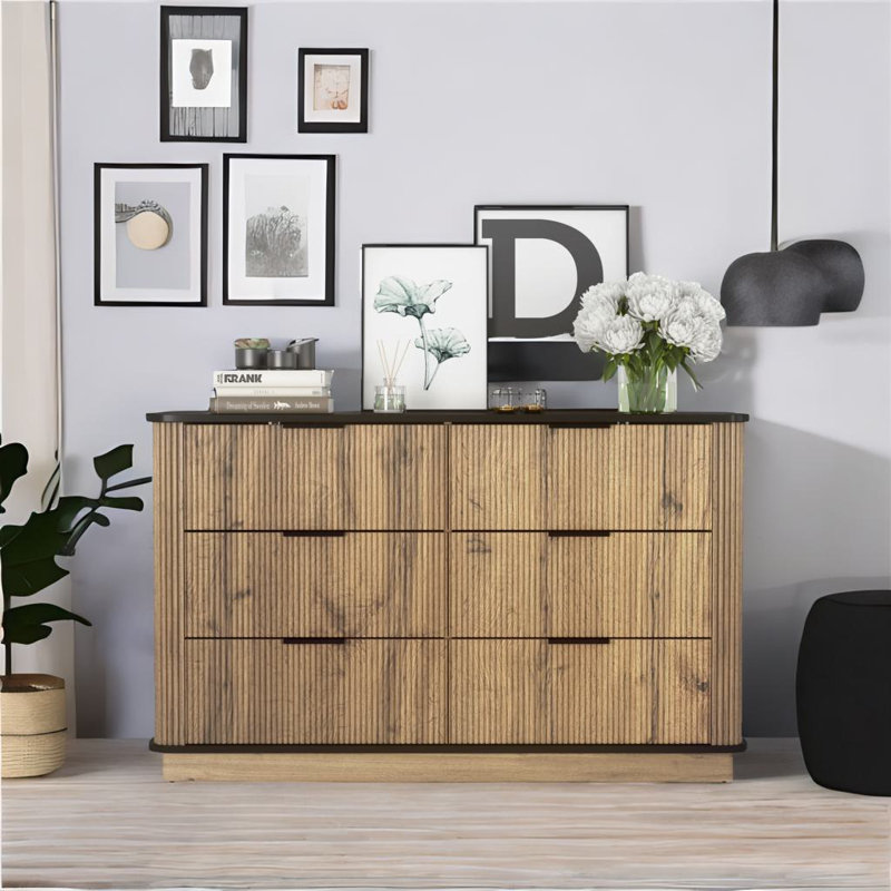 Multi-functional 6-drawer Cabinet