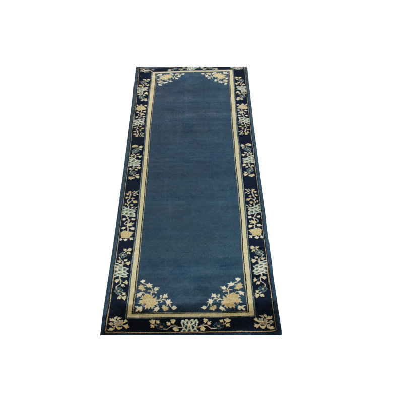 One-of-a-Kind 2'6" X 7'8" Hand Knotted Area Rug
