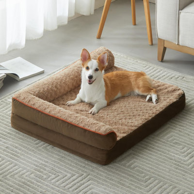 Orthopedic Dog Beds For Large Dogs-Waterproof Sofa Dog Bed With Removable Washable Cover, Large Dog Bed With Waterproof Lining And Nonskid Bottom,Pet