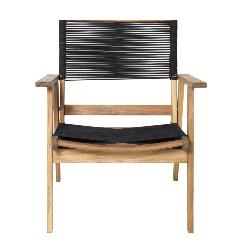 Neil Patio Dining Side Chair with Cushion